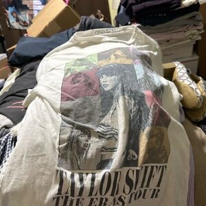 Taylor Swift The Eras Tour White Cotton Tee